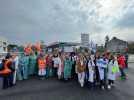VIDEO. Habitants et soignants dans la rue pour défendre l'hôpital d'Ancenis