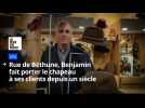Rue de Béthune, Benjamin fait porter le chapeau à ses clients depuis un siècle