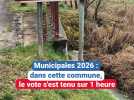 Municipales 2026 : dans cette commune, le vote s'est tenu sur 1 heure