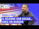Quand Michael B. Jordan célèbre son Oscar... en mangeant un burger dans un fast-food