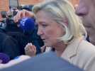 Marine Le Pen commente les résultats de son parti dans la région