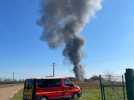 Panache de fumée noire à Blaisy-Haut : incendie d'un hangar dans une casse automobile