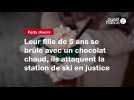 VIDÉO. Leur fille de 5 ans se brûle avec un chocolat chaud, ils attaquent la station de ski en justice
