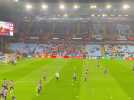 Aston Villa - Lille : l'entrée des Dogues pour l échauffement