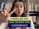 Municipales 2026 : Voici 3 choses que peut faire votre maire pour l'environnement - même sans être écolo !