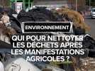 Crise agricole : Conflit autour du nettoyage des 5 000 m3 de déchets sur ronds-points des Hautes-Pyrénées