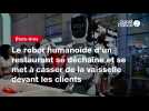 VIDEO. Le robot humanoïde d'un restaurant se déchaîne et se met à casser de la vaisselle devant les clients