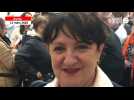 À Auray, la réaction de Francoise Naël, en tête au premier tour