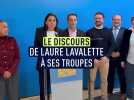 Le discours de Laure Lavalette à ses troupes