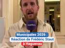 Haguenau : Réaction Staut
