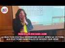 La réaction d'Estelle Bomberger-Rivot après sa victoire aux élections municipales 2026 de Nogent-sur-Seine (Aube)