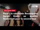 VIDEO. Municipales à Paris : la candidate Reconquête Sarah Knafo se qualifie finalement pour le second tour