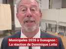 Gueugnon : réaction de Dominique Lotte, élu au 1er tour