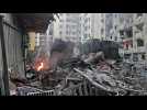 Guerre au Moyen-Orient : des dégâts après des frappes israéliennes sur la banlieue sud de Beyrouth