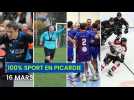 100% sport en Picardie du 16 mars 2026