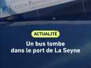 Un bus tombe dans le port La Seyne