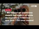 VIDÉO. « Ma voisine se positionne devant ma fenêtre et tente de regarder à l'intérieur » : que faire ? On vous répond