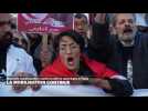Nouvelle manifestation en Tunisie sous le slogan "l'opposition n'est pas un crime"