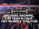 380 passagers d'un train bloqués plusieurs heures sur les voies à Toulouse
