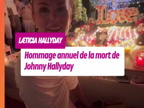 VIDEO : Laeticia Hallyday rend hommage  John…
