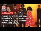 Gros succès de Bad Bunny et de Kendrick Lamar