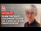 Jean-Jacques Goldman offre un cadeau surprenant à un professeur d'histoire-géo