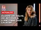Elodie de Sélys est de retour à l'antenne sur la RTBF