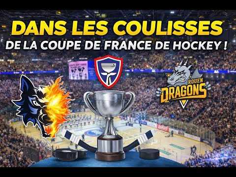 Une journée dans les coulisses de la finale de la Coupe de France de hockey-su- glace
