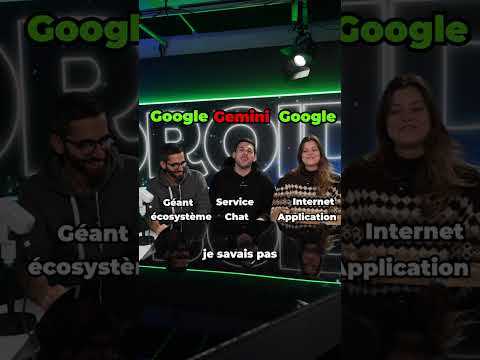Qui est l'imposteur ? #google #gemini #quiestlimposteur #shorts