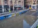 Grenoble : une canalisation d'eau explose au centre-ville et provoque une inondation
