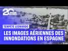 Tempête Leonardo : les images des inondations en Espagne
