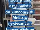 À Rouen, Tao, boulanger de 19 ans, se prépare au concours du meilleur croissant au beurre d'Isigny
