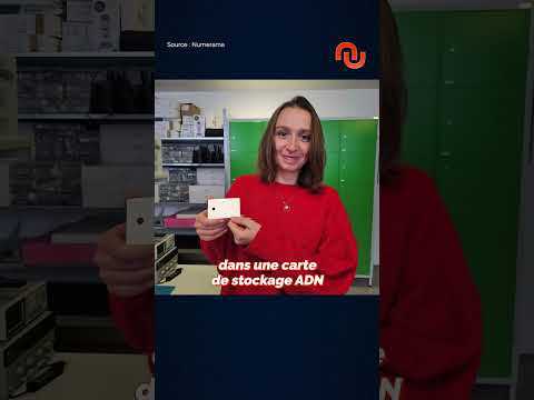 Et si nos données étaient stockées… dans de l'ADN ? #shorts