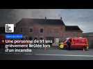 Un incendie se déclare dans une maison de Sains-du-Nord, quatre personnes dont deux brûlées évacuées