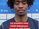 Les premiers mots d'Adel Mahamoud, recrue hivernale du SAS Epinal