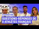 JO d'hiver 2026 : Question-réponse avec 8 athlètes français