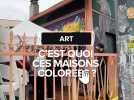 Deux maisons condamnées transformées en un parcours artistique immersif