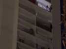 Le feu prend sur un balcon à Nice et dans un geste héroïque, les voisins réussissent à éteindre les flammes : découvrez