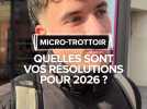 Quelles sont vos résolutions ?