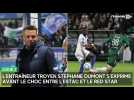 L'entraîneur de l'Estac Stéphane Dumont avant le choc contre le Red Star