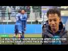 La réaction de Tawfik Bentayeb après la victoire de l'Estac dans le choc face au Red Star (1-0)