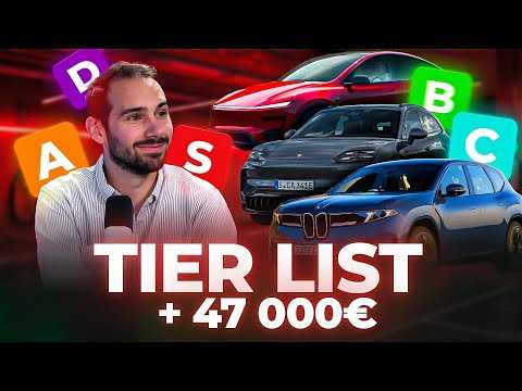 Tier List XXL à plus de 47 000 € : quelle voiture électrique est vraiment la meilleure ?