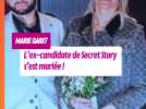 Marie Garet dévoile des images de son mariage, un détail intrigue les internautes