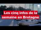 VIDÉO. Neige, tempête, galette... Les cinq infos de la semaine en Bretagne