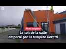Ploumoguer : déjà durement touché par Ciaran, le toit de la salle omnisports encore soufflé par la tempête Goretti