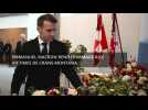 Emmanuel Macron rend hommage aux victimes de Crans-Montana