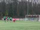 Football : le penalty de Gaëtan Courtet lors de Valenciennes - Francs Borains (3-3)