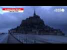 VIDÉO. Après le passage de la tempête Goretti, le Mont-Saint-Michel a rouvert et a accueilli quelques touristes