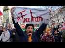 Iran : manifestations en Europe, Donald Trump réitère ses menaces d'intervention