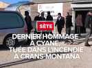 Sète : un dernier hommage à Cyane, décédée dans l'incendie de Crans-Montana